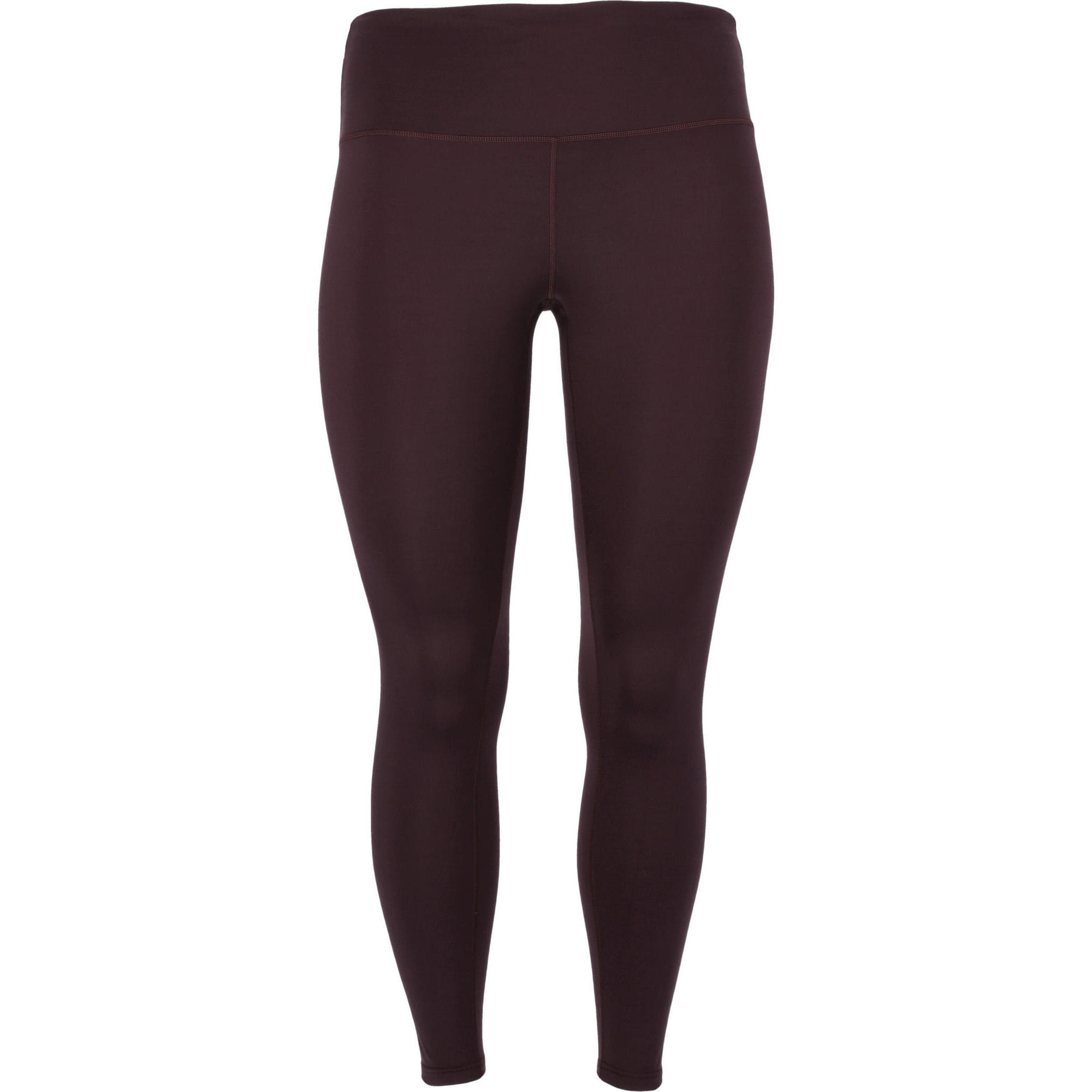 Endurance Q - Short Fonctionnel Lucy - Collant De Running - Marron|rouge - 44 L - Decathlon