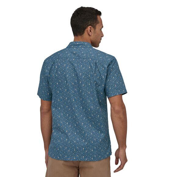 Camisa da camisa de passeio dos homens 2/5