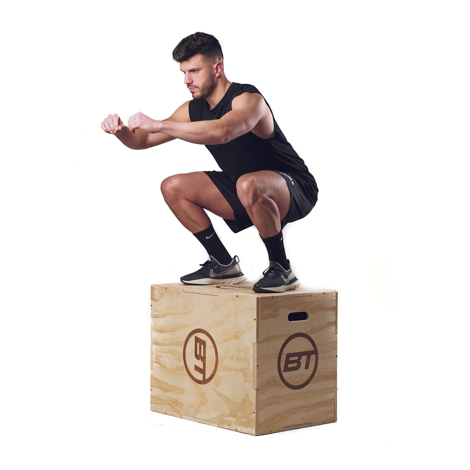 Box pliometrico professionale Bodytone PLIO 40x50x60cm 3/5