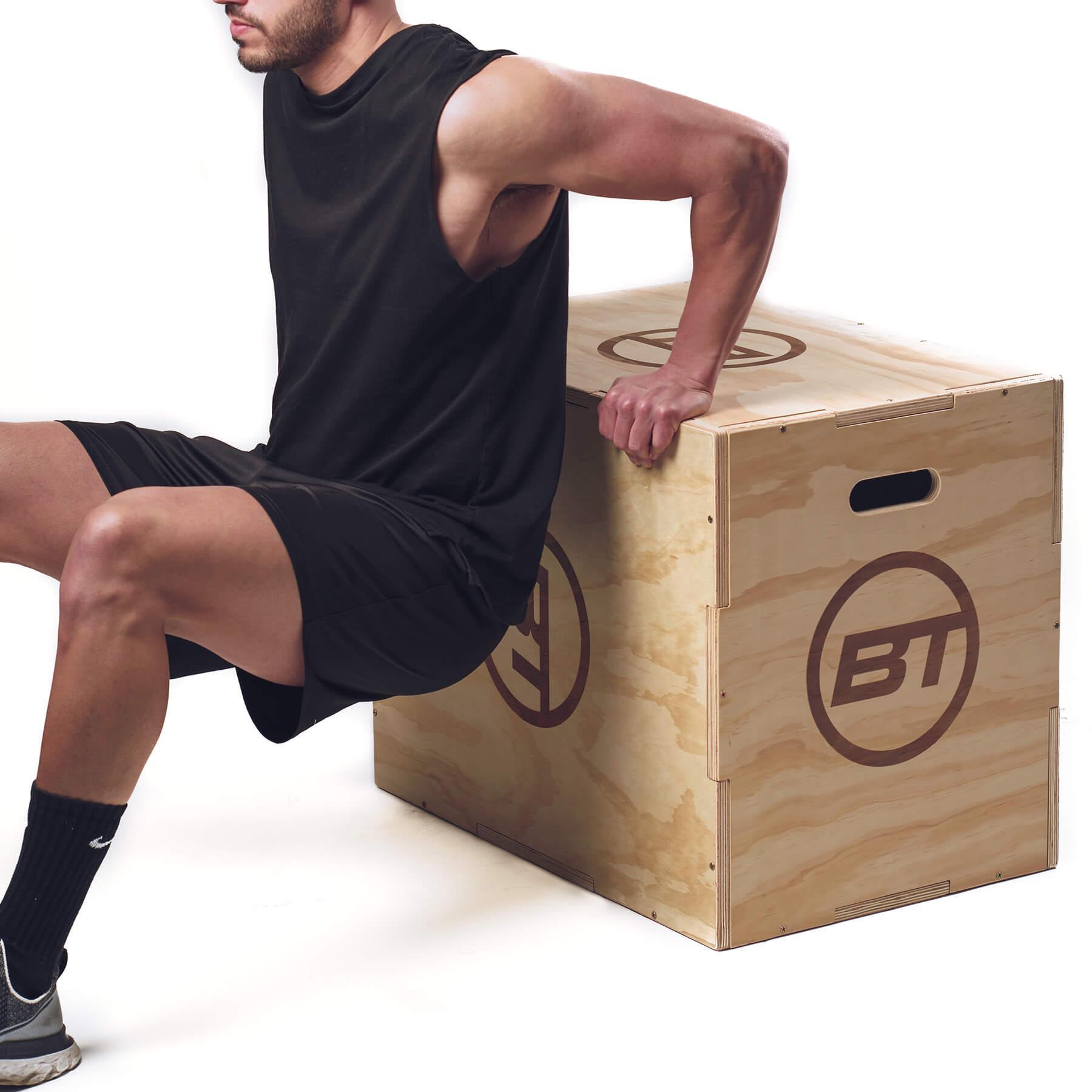 Box pliometrico professionale Bodytone PLIO 40x50x60cm 2/5