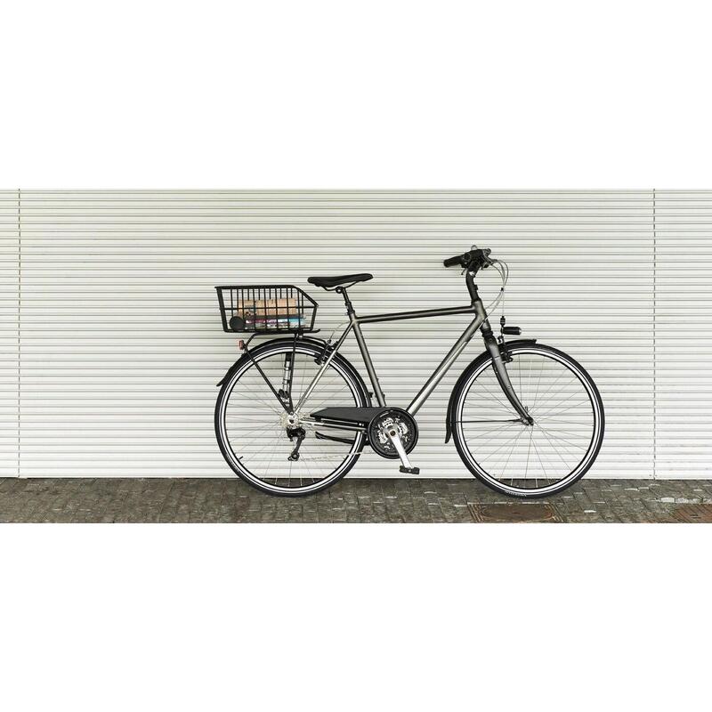 BASIL Panier pour vélo arrière "Cento Aluminium