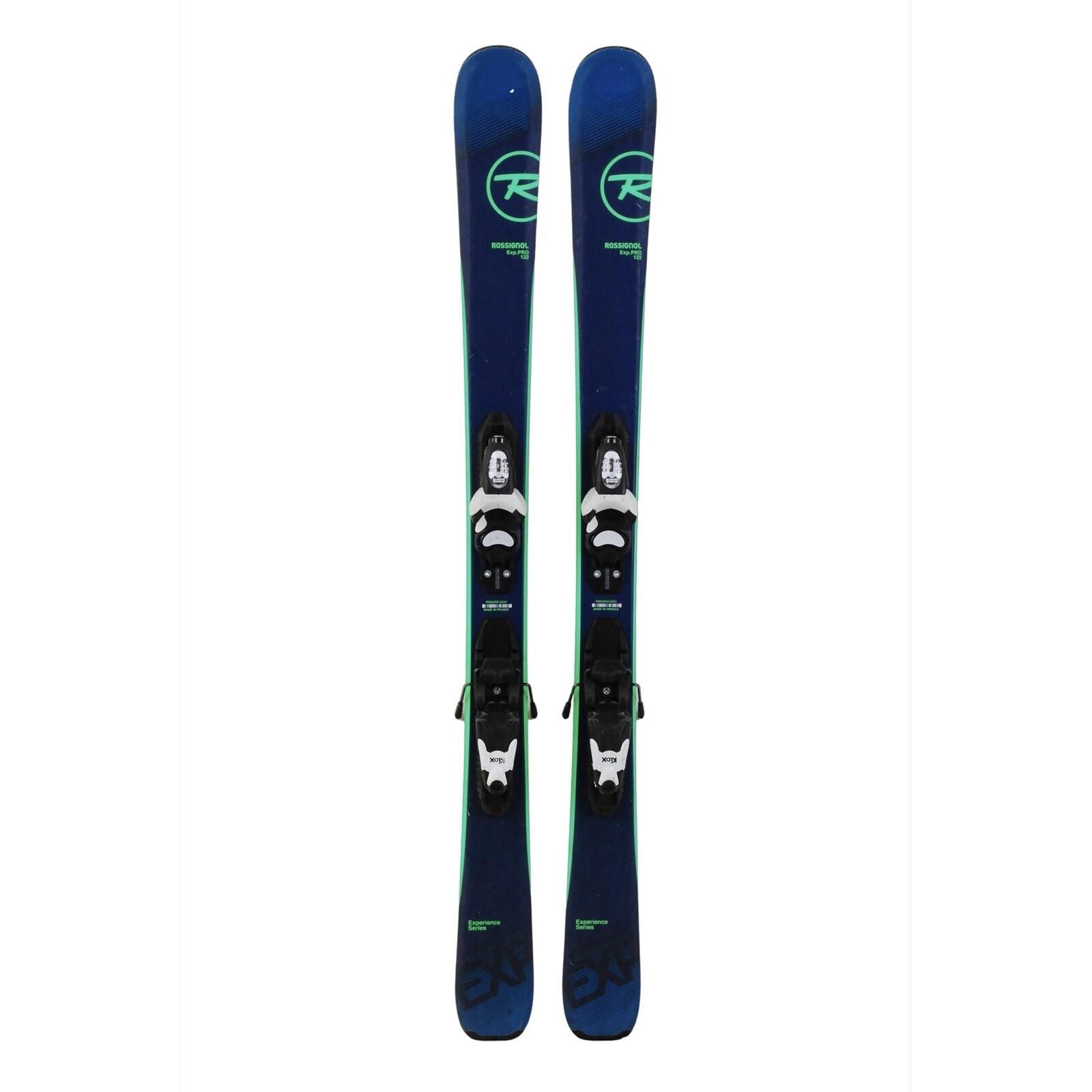 Rossignol - Reconditionne - Ski Junior Rossignol Experience Pro + Fixations - Skis - Bleu|multicolore - 70 Cm - Decathlon