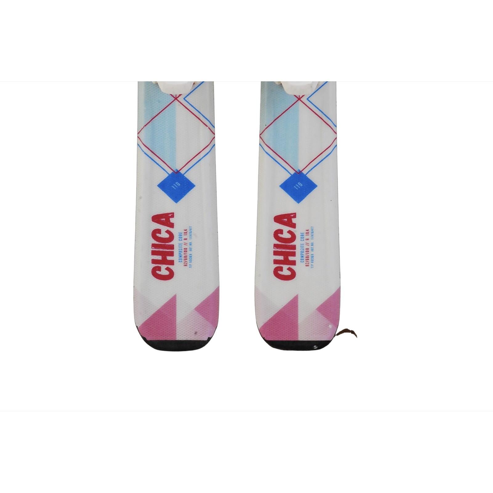 RECONDITIONNE - Ski Junior Volkl Chica + Fixations - BON 4/5