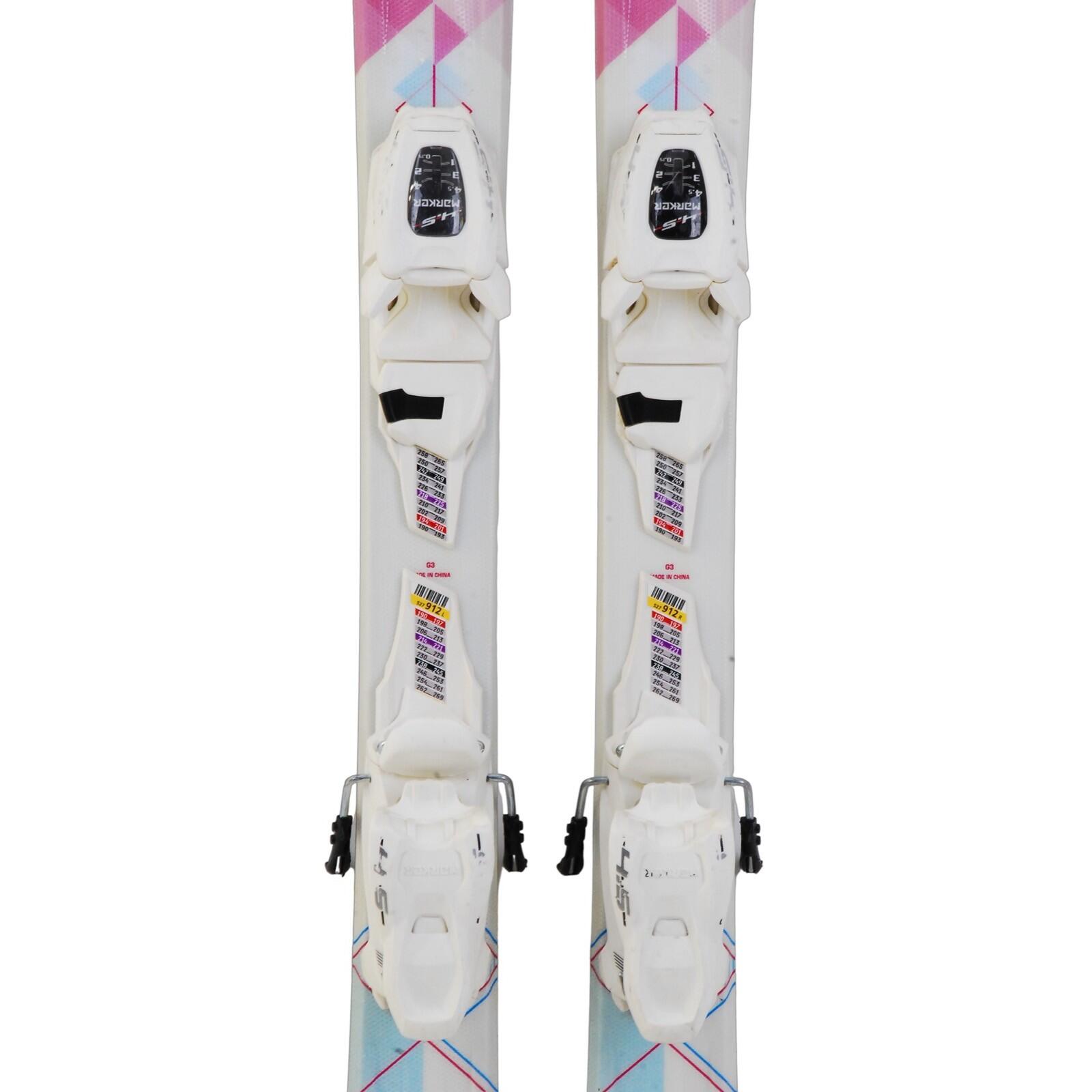 RECONDITIONNE - Ski Junior Volkl Chica + Fixations - BON 3/5