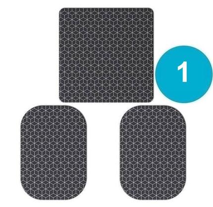 Electrodes compatibles ceintures electrostimulateurs Slendertone