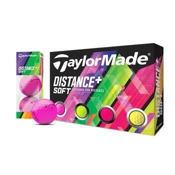 2 LAYERS DISTANCE+ SOFT GOLF BALLS (12PCS) - NEON