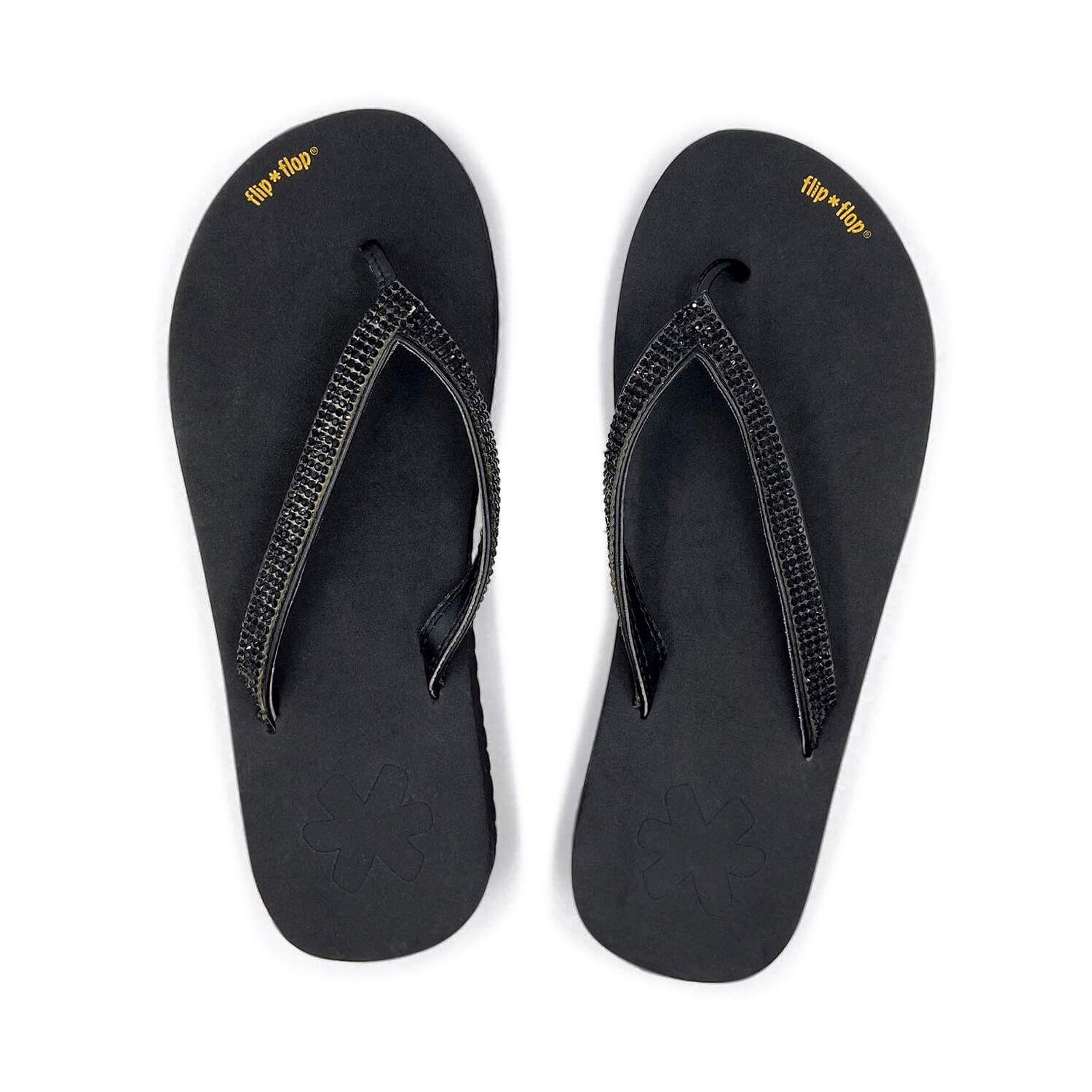 Flip Flop - Femme Tongs Flip*glam Noir - Sandales - Noir - 38 - Decathlon