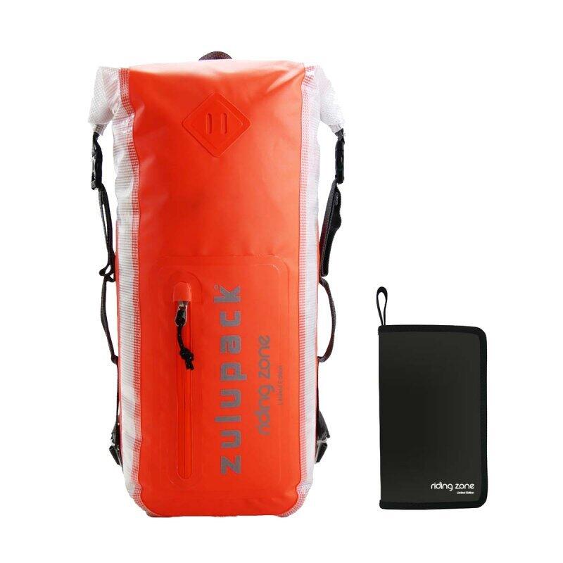 Mochila impermeável + kit de acessórios para telemóvel - Zulupack x Riding Zone