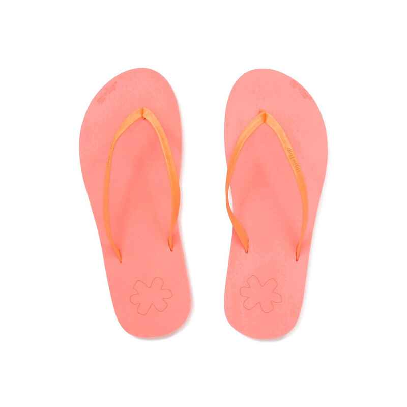 Damen Flip Flop Zehentrenner flip*noble Neon Orange