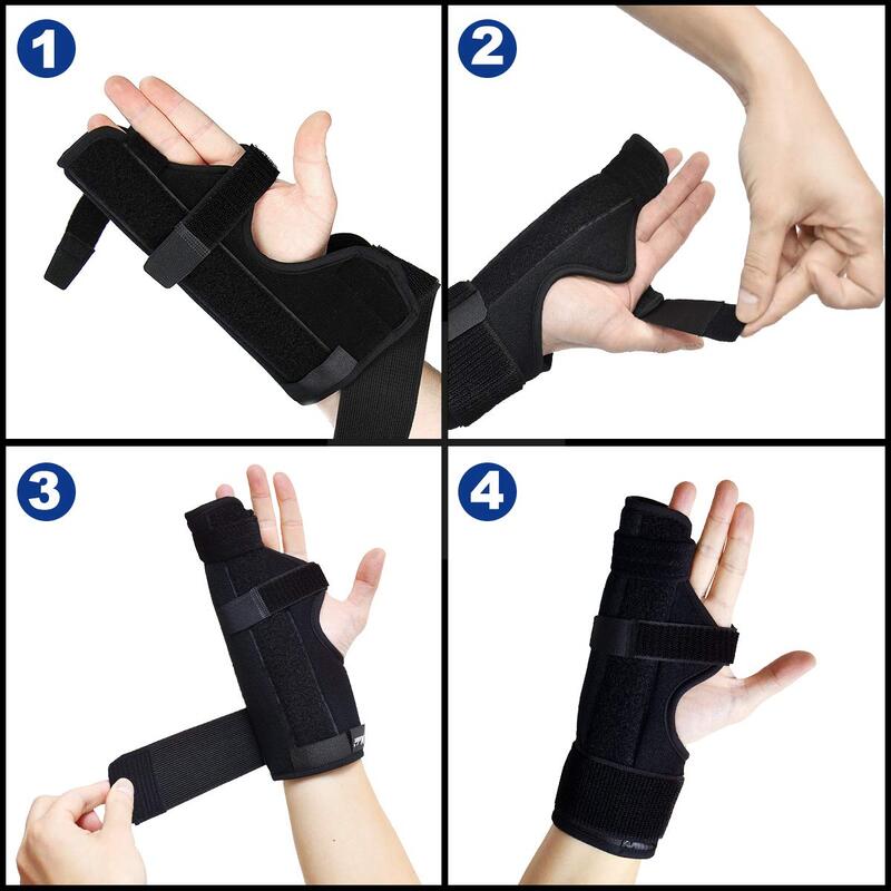 M17 Universal Metacarpal Brace - Black