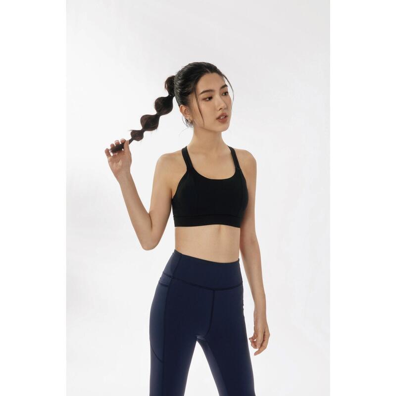 Emma Sports Bra - 女款 - 高強度訓練/瑜珈運動內衣 -  黑色