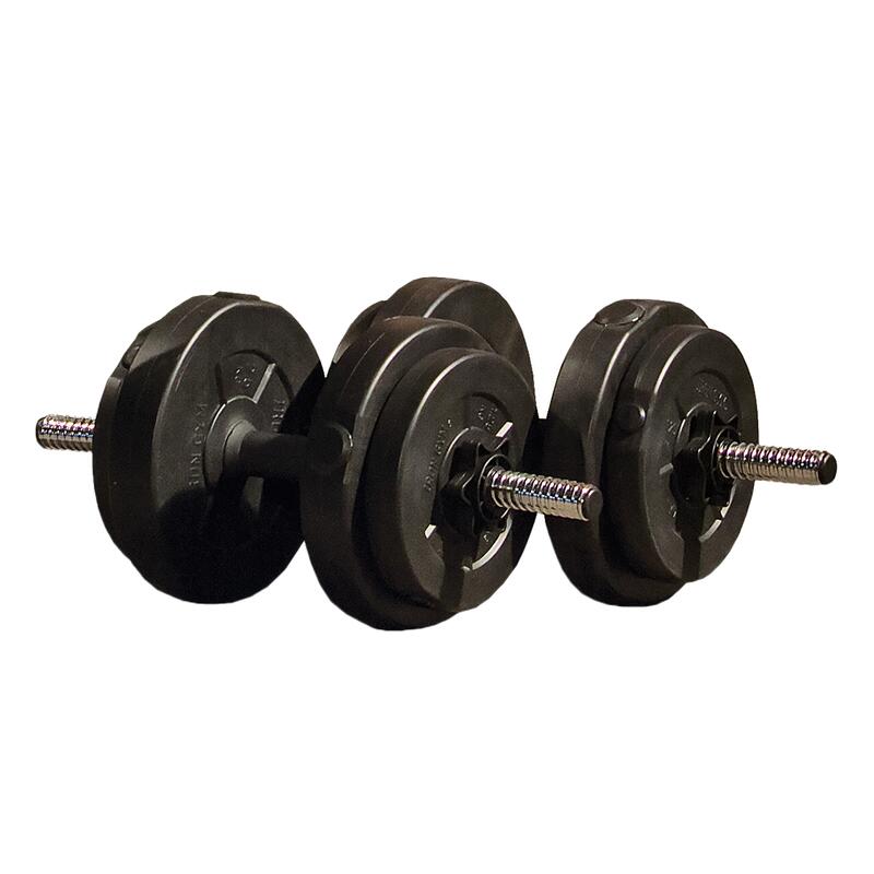 Iron Gym - Verstelbare dumbbellset - 15kg