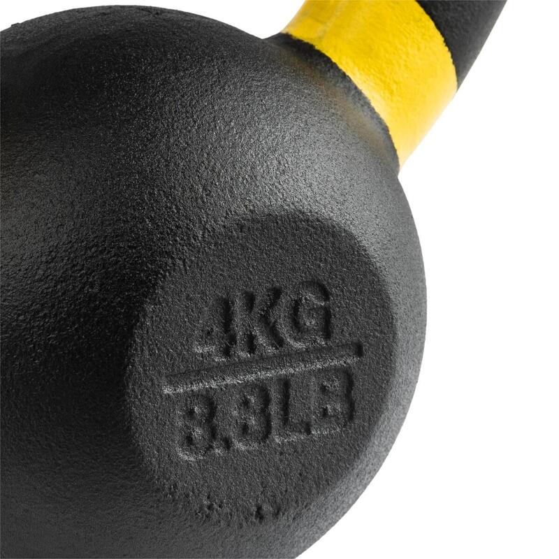 Wonder Core, Power Coating Kettlebell 4 KG, Krachttraining, Gewichten