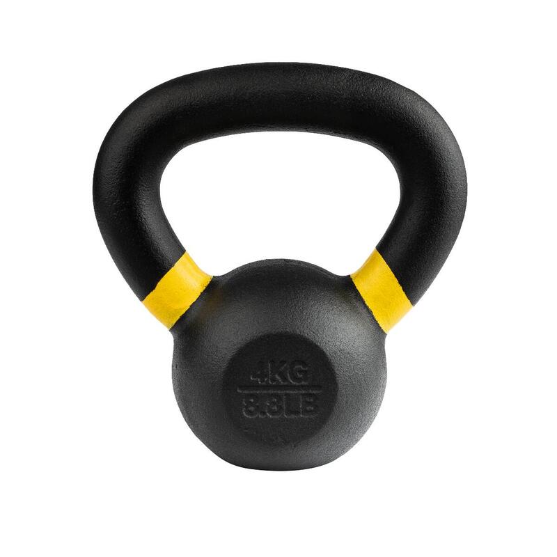 Wonder Core, Power Coating Kettlebell 4 KG, Krachttraining, Gewichten