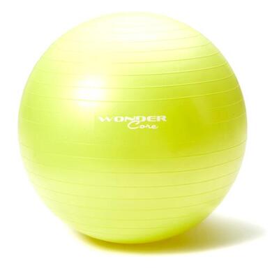 Wonder core fitnessbal 65 cm yellow