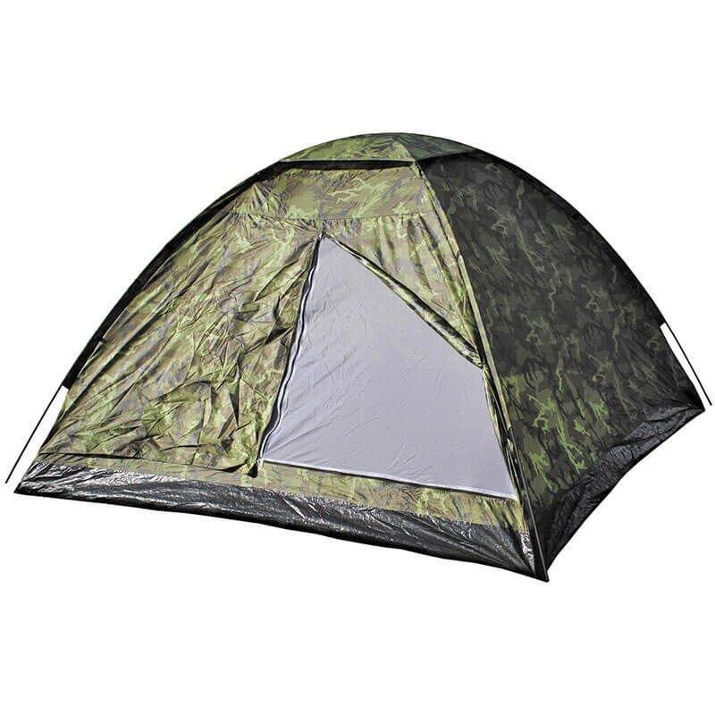 MFH 3 Person Tent Monodom with Mosquito Net Czech Woodland 1/2