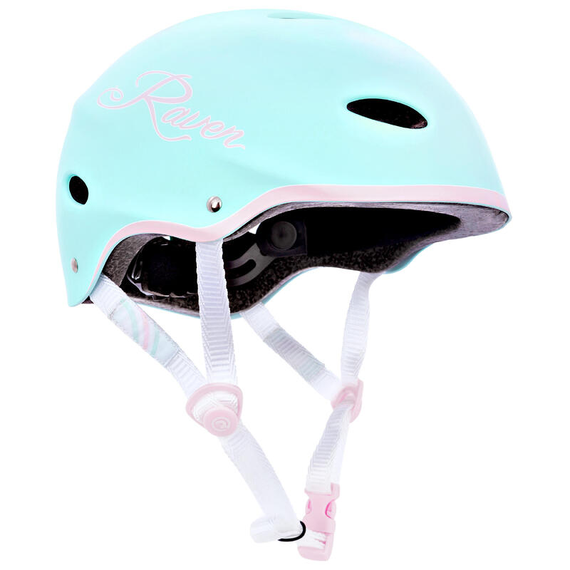 Casco de monopatín F511 Menta/Rosa