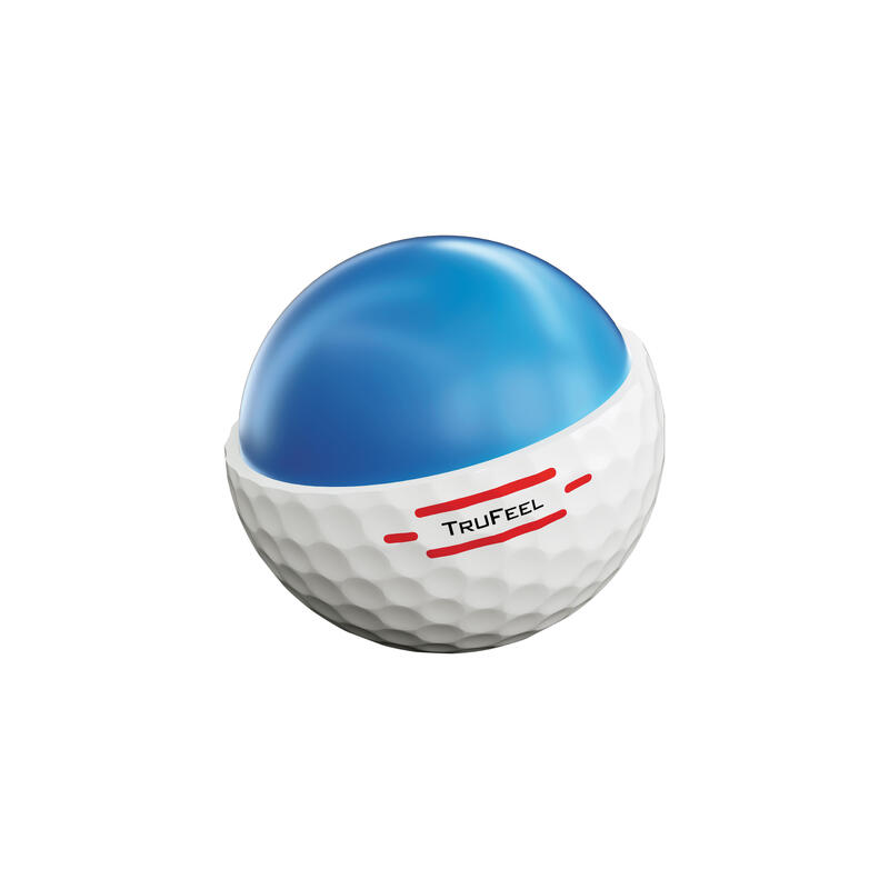 Reconditionné - Balle de golf TRUFEEL X12 Blanc - EXCELLENT
