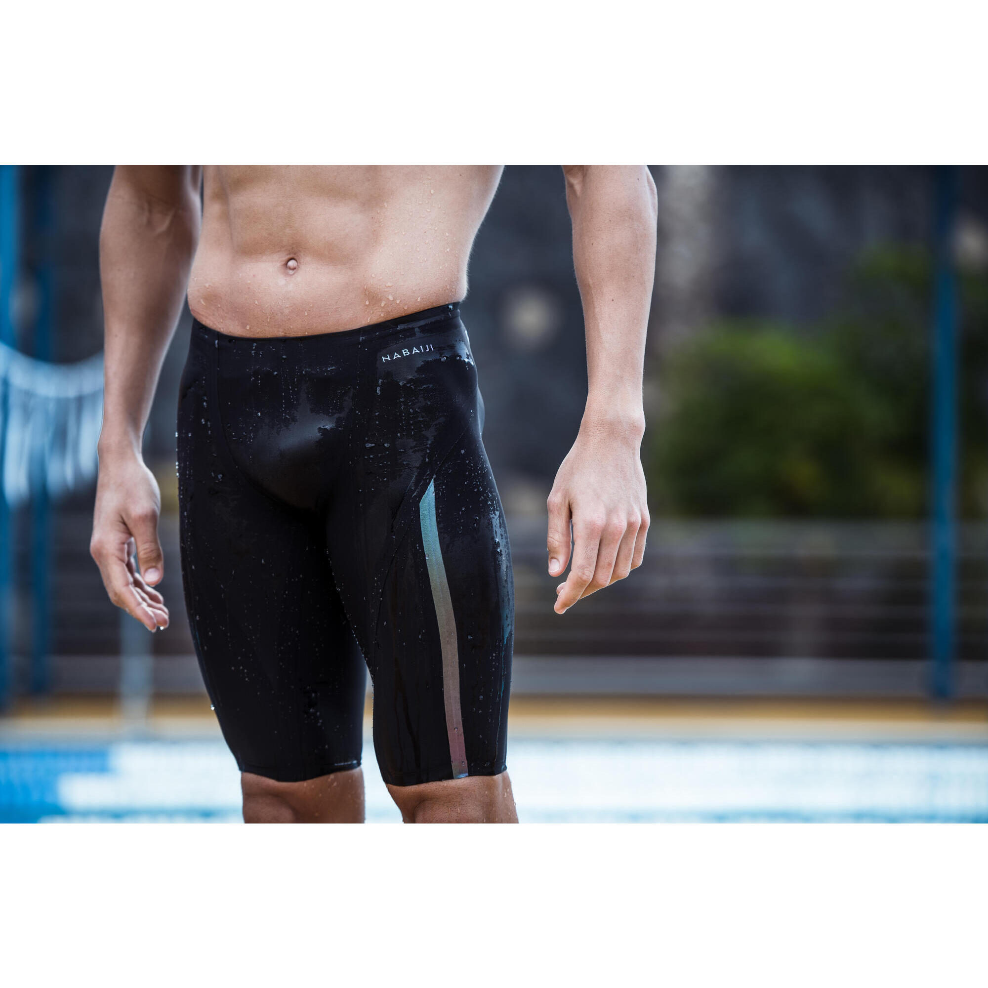 Seconde vie - COMPETITION SWIMMING JACKET MEN JAMMER FINA... - GOOD