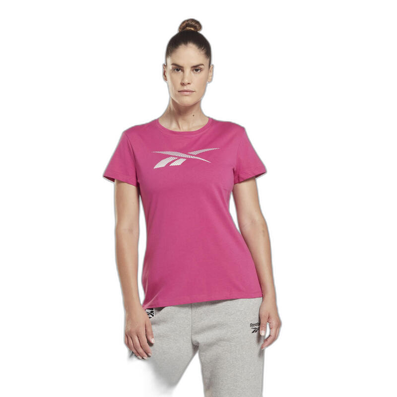 T-shirt gráfica feminina Reebok Doorbuster Vector