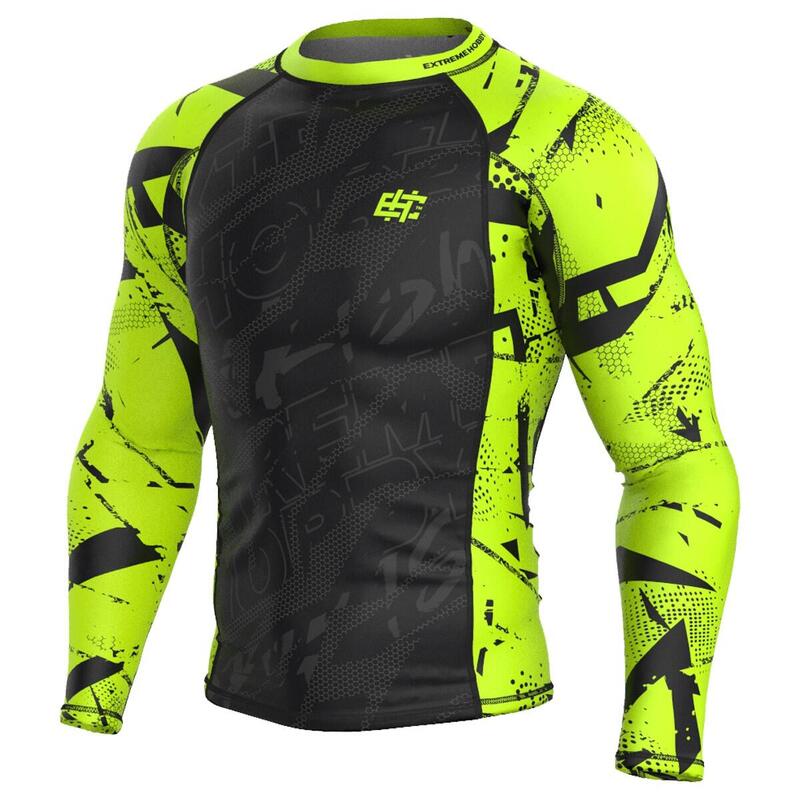 Rashguard do MMA męski z długim rękawem EXTREME HOBBY NEO