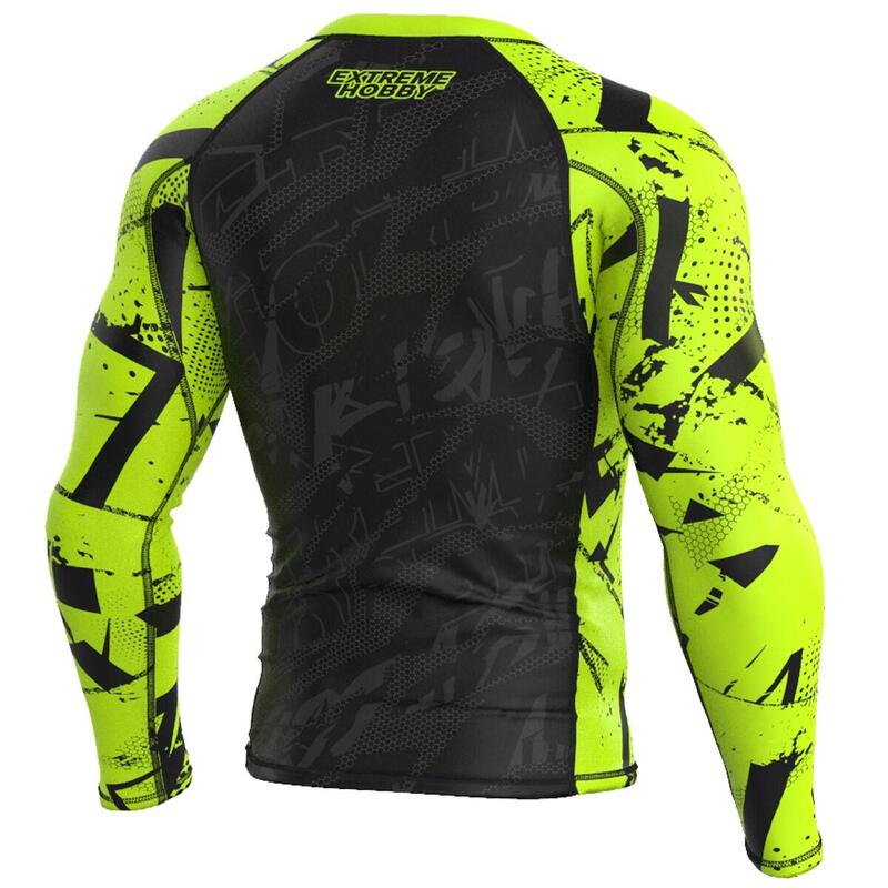 Rashguard do MMA męski z długim rękawem EXTREME HOBBY NEO