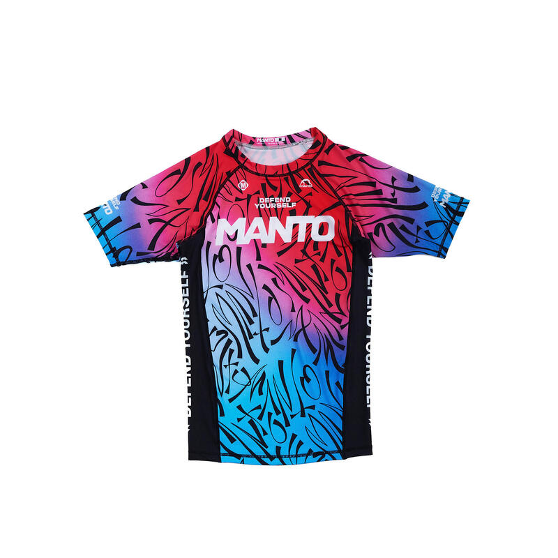 Rashguard do MMA męski Manto Gradient z krótkim rękawem