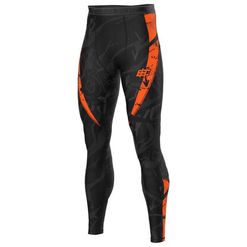 Legginsy sportowe męskie do MMA EXTREME HOBBY  NEO