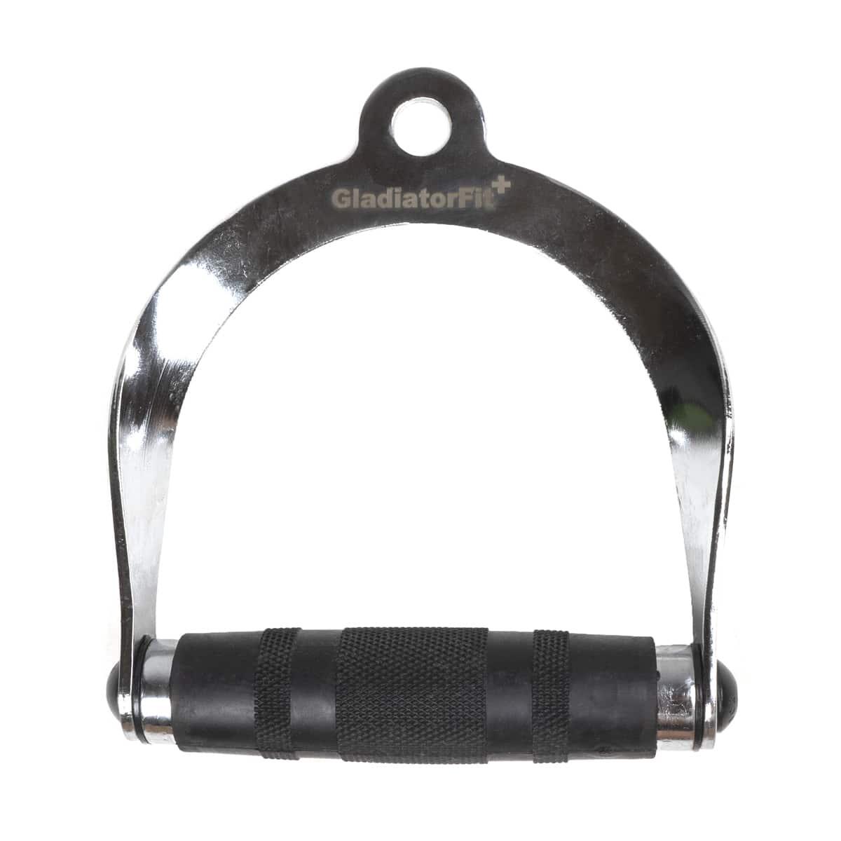 GLADIATORFIT Tirador de polea curvado de acero y goma