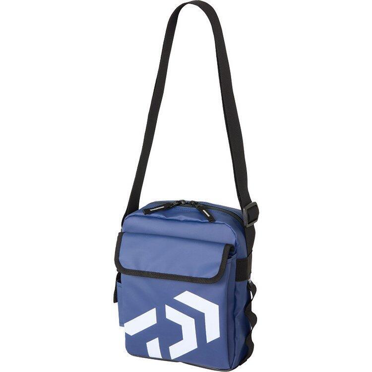 Water-resistant PVC Shoulder Pouch - Blue