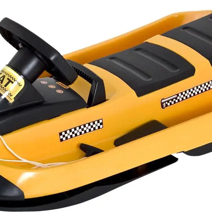 Hamax "Sno Taxi" 2-seater sled with steering wheel and brakes