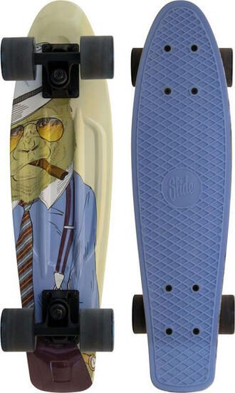 Slide Cruiser Board 22-Zoll Hipster Monkey