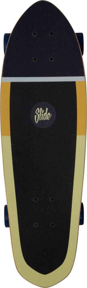 Slide Cruiser Board  28-Zoll  Stripes Yellow 2/3