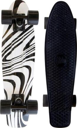 Slide Cruiser Board 22-Zoll Black & White