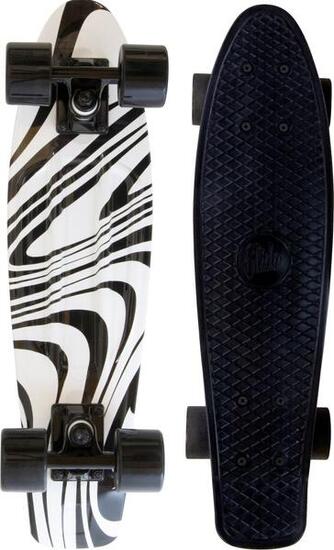 Slide Cruiser Board 22-Zoll Black & White