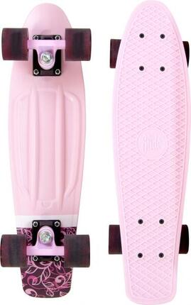 Slide Cruiser Board 22-Zoll Pink Flower