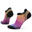 01670 Women Run Zero Cushion Ombre Print Low Ankle Socks-Tandoori Orange