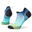 01670 Women's Run Zero Cushion Ombre Print Low Ankle W's Running Socks - Capri