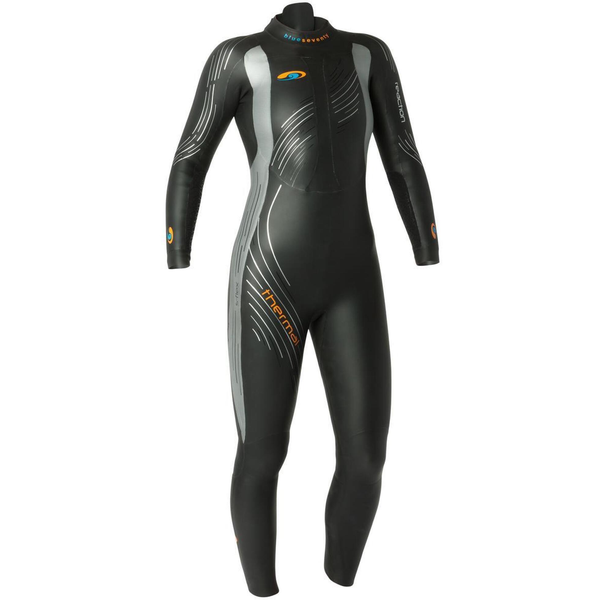 Fato de triatlo feminino blue seventy reaction thermal