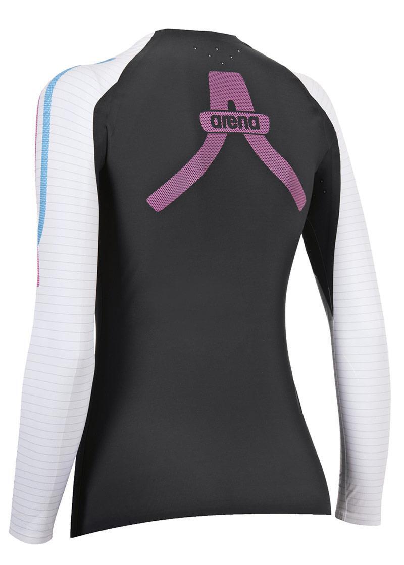 Arena Women's Carbon Compression Long Sleeve 3/5