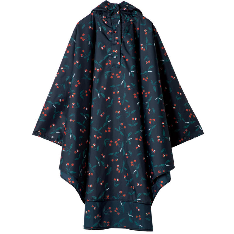 R003 Poncho - Red Cherry (with Storage Bag)