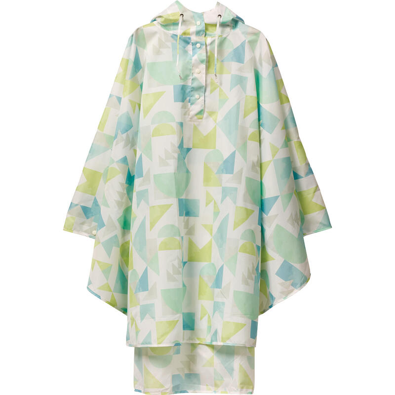 R003 Poncho - geometric puzzle (with Storage Bag)