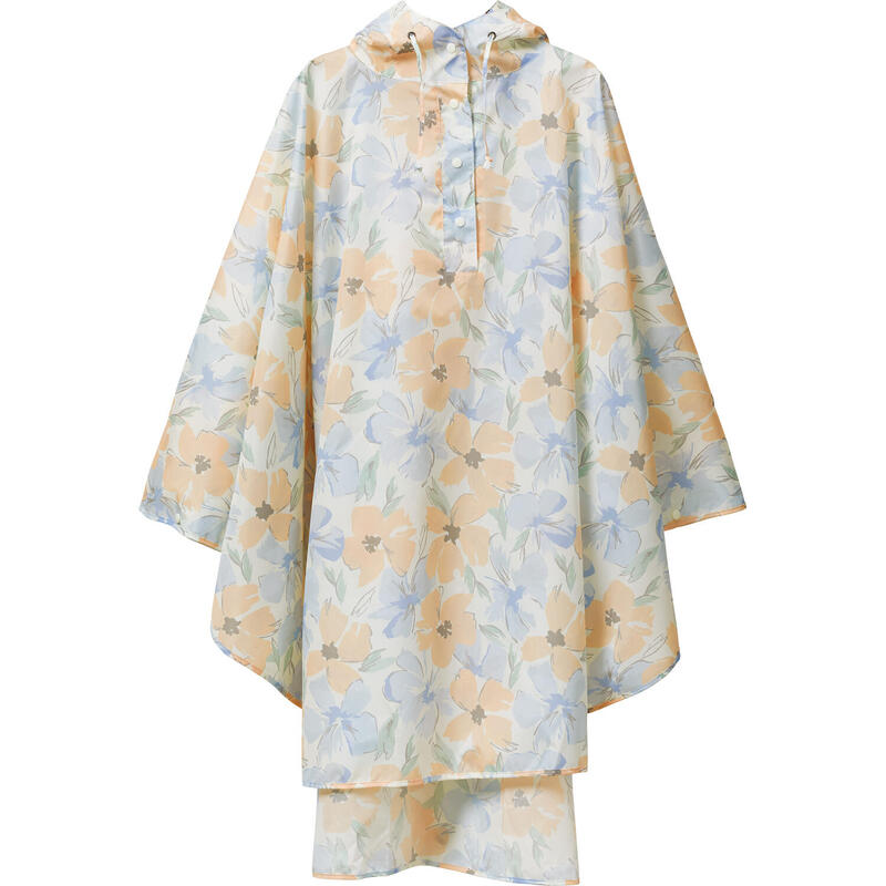 R003 Poncho - Flower World (with Storage Bag)