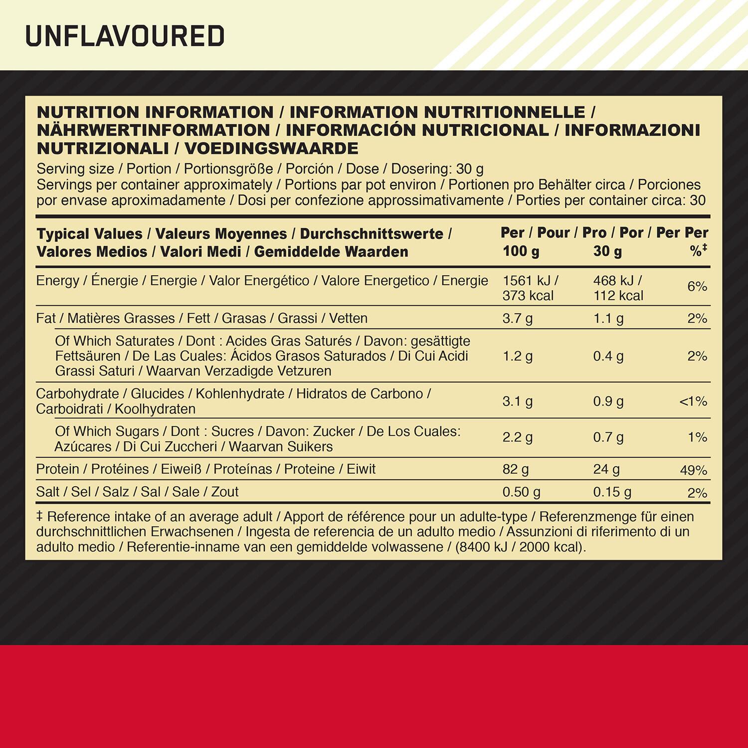 Wei-eiwit - 100% Wei Goud (900gr) - Natuur 5/6