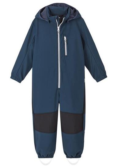 Softshell Overall Nurmes - Innenseite aus Fleece, mit abnehmbaren Fußschlaufen