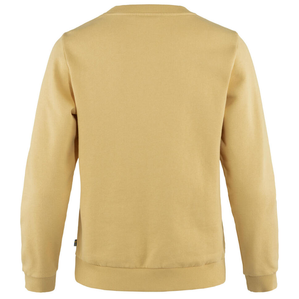 Bluza bawełniana damska Fjallraven Logo Sweater