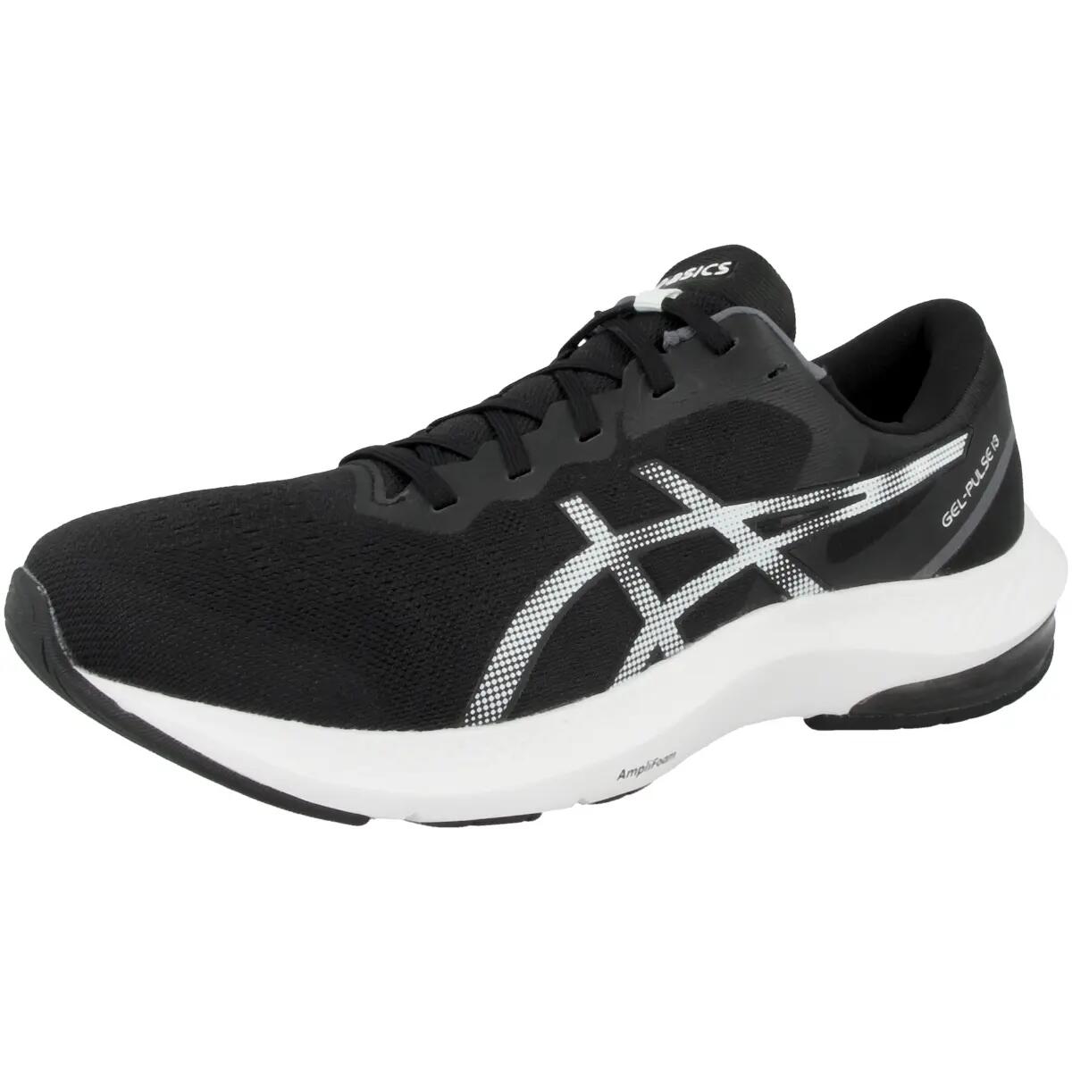 Chaussures running - amorti - Gel-pulse 13 - noir/blanc 4/7