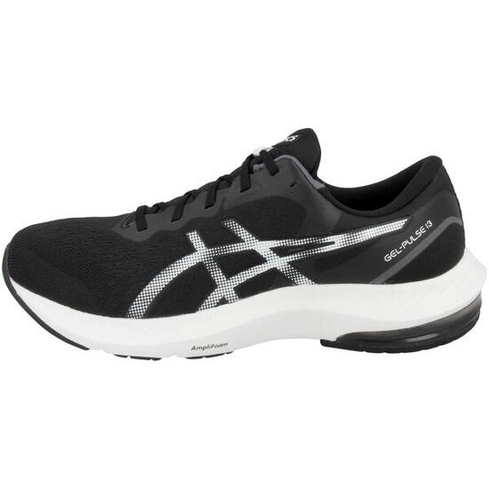 Chaussures running - amorti - Gel-pulse 13 - noir/blanc