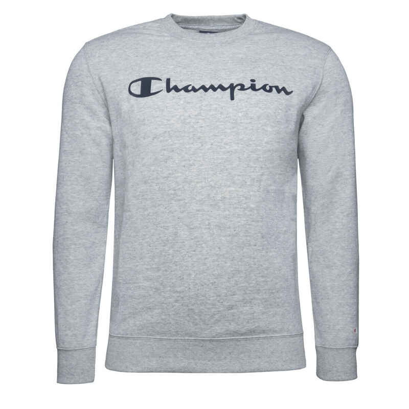 CHAMPION: crewneck sweatshirt with logo - Black 1