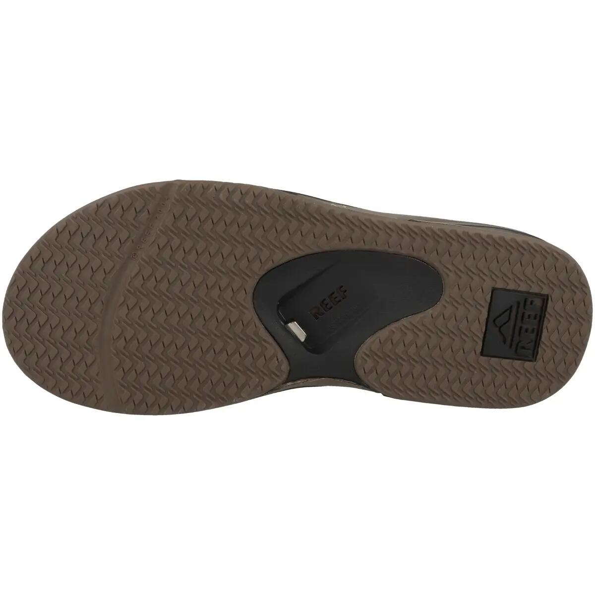 Chanclas Fanning Para Hombre - Negro / Bronceado 5/6